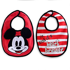 Mickey Mouse Bib Set for Baby