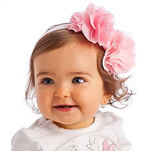 Crepe Flower Headband for Baby