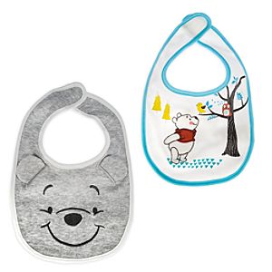 Winnie the Pooh Bib Set for Baby