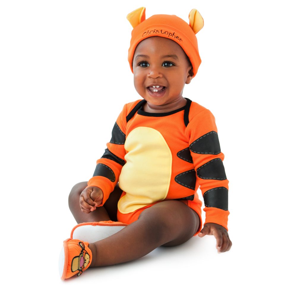 Personalizable Tigger Bodysuit Set for Babies -- 2-Pc.