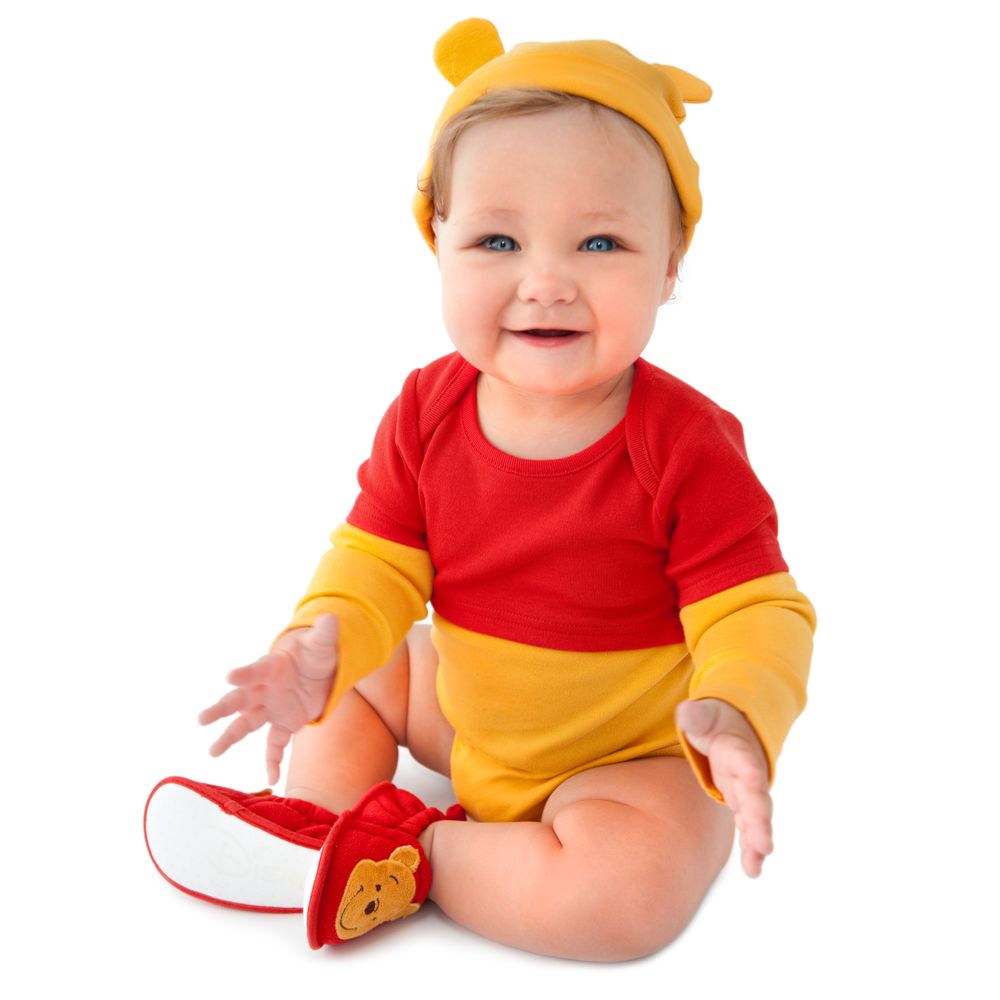 Personalizable Winnie the Pooh Bodysuit Set for Babies -- 2-Pc.