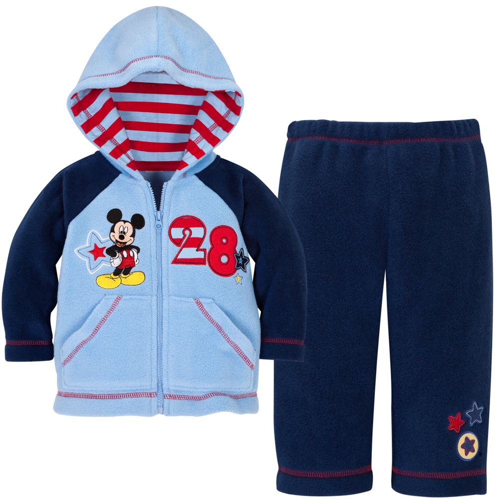 Mickey Mouse Fleece Set for Baby Boys -- 2-Pc.