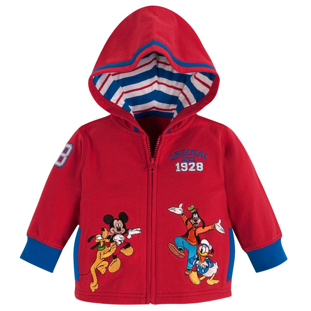 Personalizable Mickey Mouse and Friends Hoodie for Baby