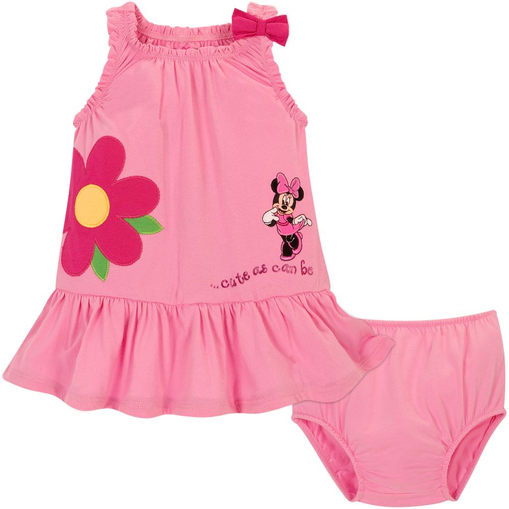 Cute As Can Be Minnie Mouse Dress Set -- 2-Pc.