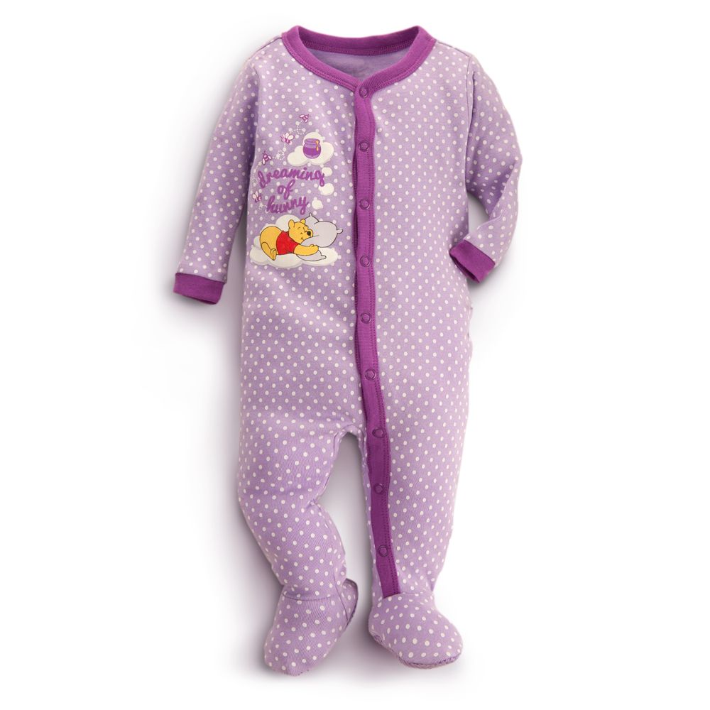 Winnie the Pooh Stretchie Sleeper for Baby