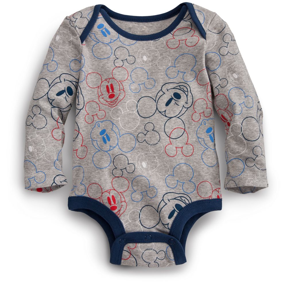 Mickey Mouse Disney Cuddly Bodysuit for Baby