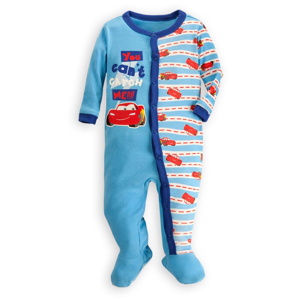 Lightning McQueen Stretchie Sleeper for Baby