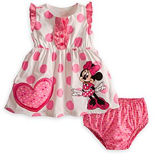 Minnie Mouse Woven Dress for Baby