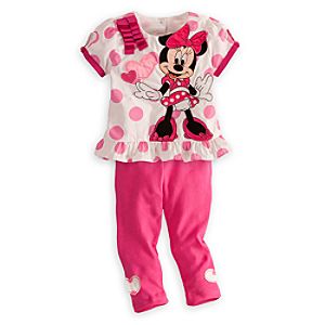 Minnie Mouse Shirt and Leggings Set for Baby