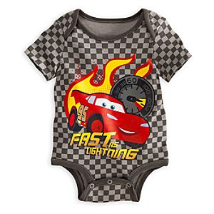 Lightning McQueen Disney Cuddly Bodysuit for Baby