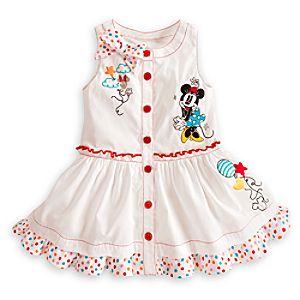 Minnie Mouse Woven Dress for Baby