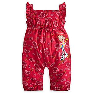Jessie Woven Romper for Girls