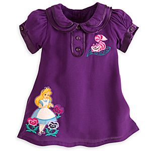Alice In Wonderland Woven Dress for Baby
