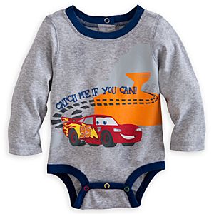 Lightning McQueen Disney Cuddly Bodysuit for Baby