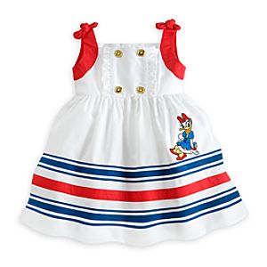 Daisy Duck Woven Dress for Baby