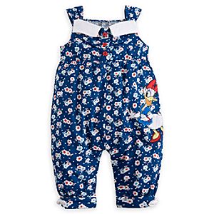 Daisy Duck Woven Romper for Baby