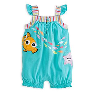 Nemo Short Knit Romper for Baby