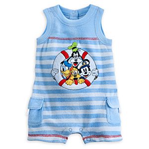 Mickey Mouse and Friends Tank Romper for Baby