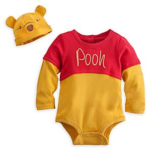 Winnie the Pooh Disney Cuddly Bodysuit Costume Set for Baby