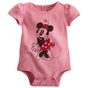 Minnie Mouse Classic Disney Cuddly Bodysuit for Baby