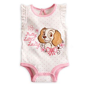 Lady Disney Cuddly Bodysuit for Baby - Lady and the Tramp