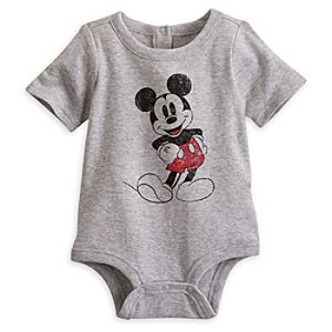 Mickey Mouse Classic Disney Cuddly Bodysuit for Baby