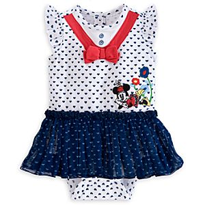 Minnie Mouse Sailor Disney Cuddly Bodysuit for Baby