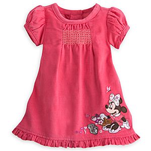 Minnie Mouse Woven Corduroy Dress for Baby