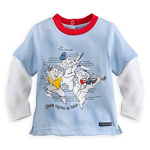 Three Little Pigs Long Sleeve Tee for Baby