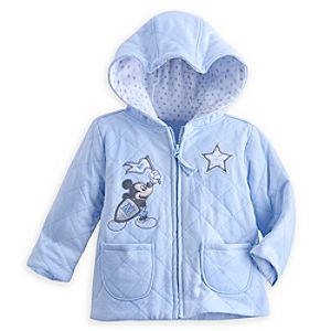 Mickey Mouse Quilted Hoodie for Baby