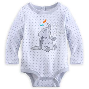 Dumbo Long Sleeve Disney Cuddly Bodysuit for Baby