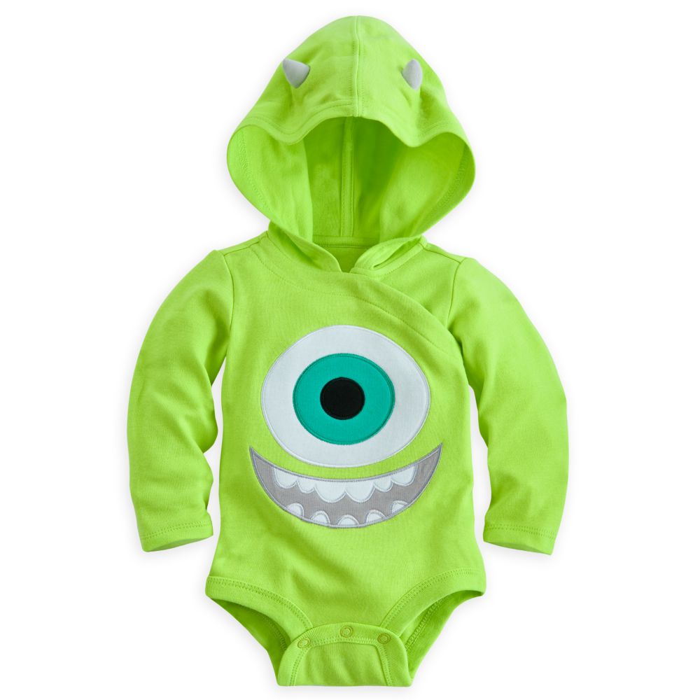 Mike Wazowski Disney Cuddly Bodysuit Costume for Baby
