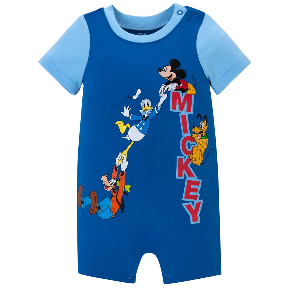 Mickey Mouse and Friends Tiny Tee Coverall for Baby Boy