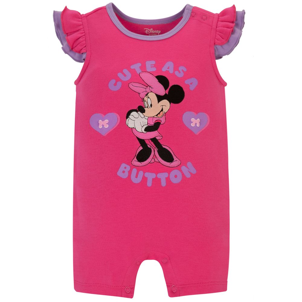 Minnie Mouse Tiny Tee Coverall for Baby Girl