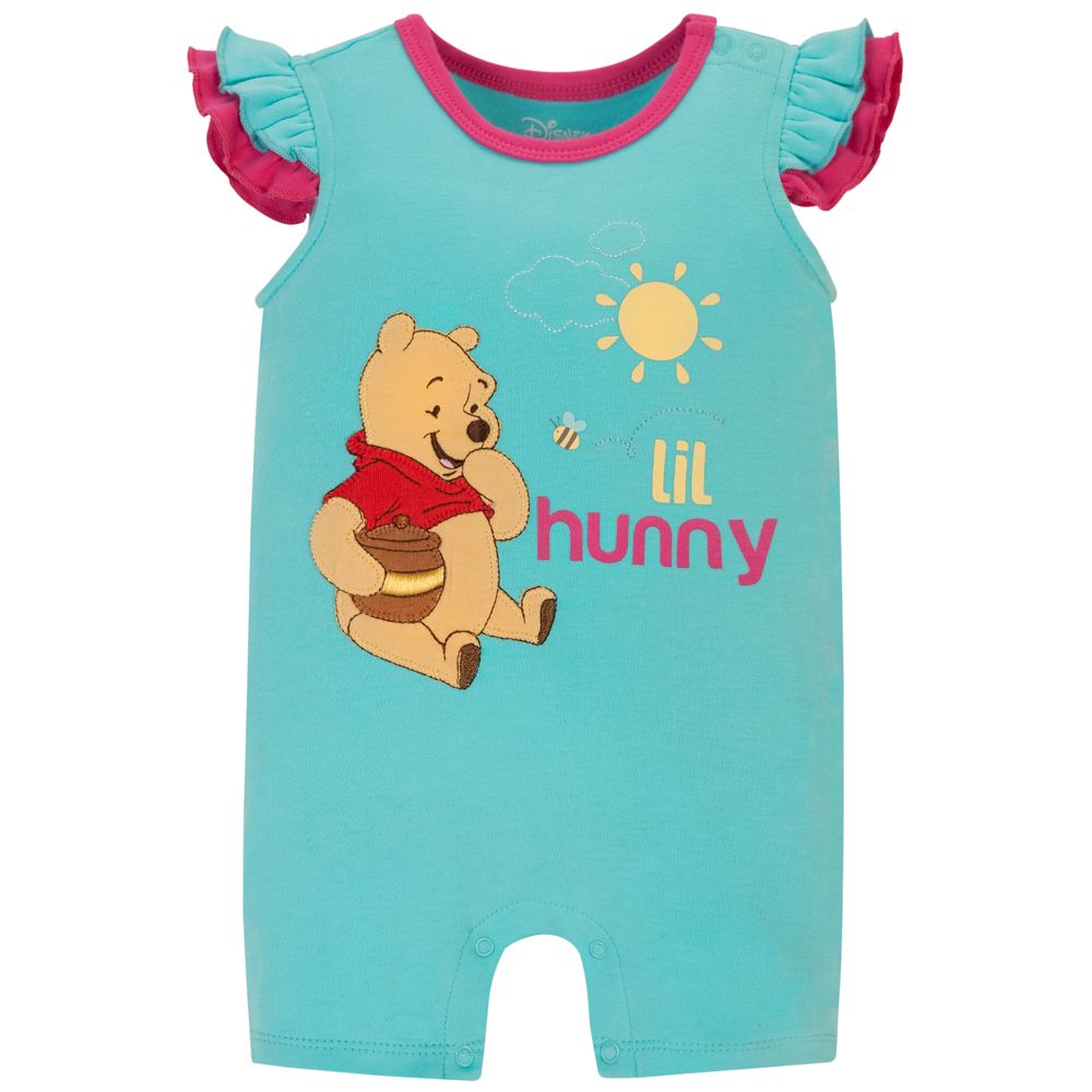 Winnie the Pooh Tiny Tee Coverall for Baby Girl