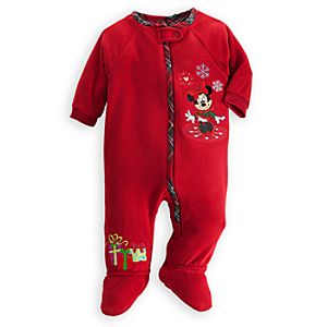 Minnie Mouse Blanket Sleeper for Baby - Holiday