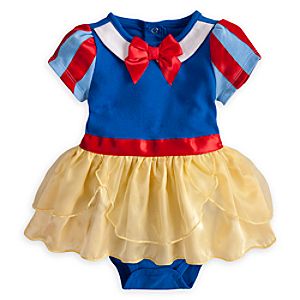 Snow White Cuddly Costume Bodysuit for Baby
