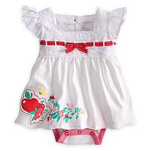 Snow White Dress Disney Cuddly Bodysuit for Baby