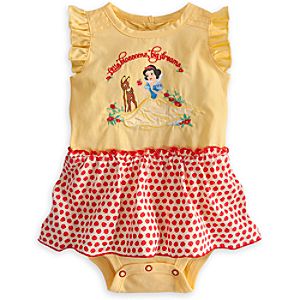 Snow White Disney Cuddly Bodysuit for Baby