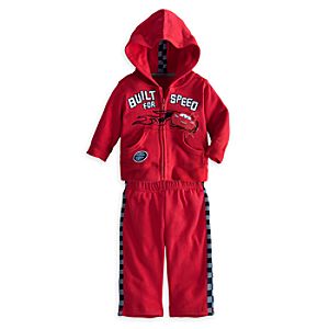 Lightning McQueen Hoodie and Pants Set for Baby