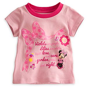 Minnie Mouse Floral Tee for Baby
