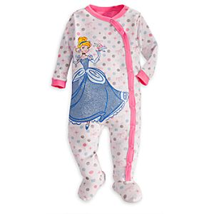 Cinderella Stretchie Sleeper for Baby