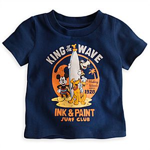 Mickey Mouse and Friends Surf Tee for Baby