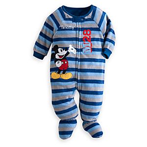 Mickey Mouse Blanket Sleeper for Baby - Personalized