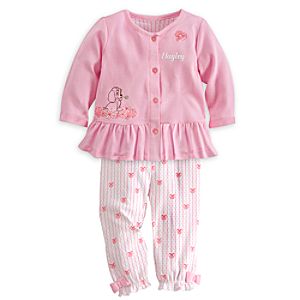 Lady Dress and Leggings Set for Baby - Personalizable