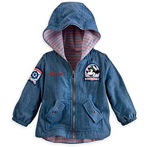 Mickey Mouse Chambray Jacket for Baby - Personalizable