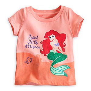 Ariel Glitter Tee for Baby