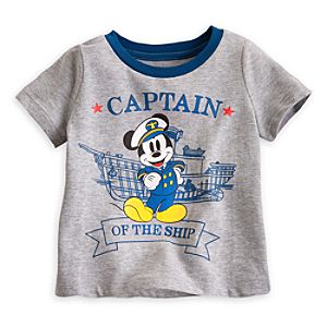 Mickey Mouse Captain Tee for Baby