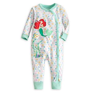 Ariel Footless Stretchie Sleeper for Baby