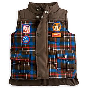 Mickey Mouse Quilted Vest for Baby